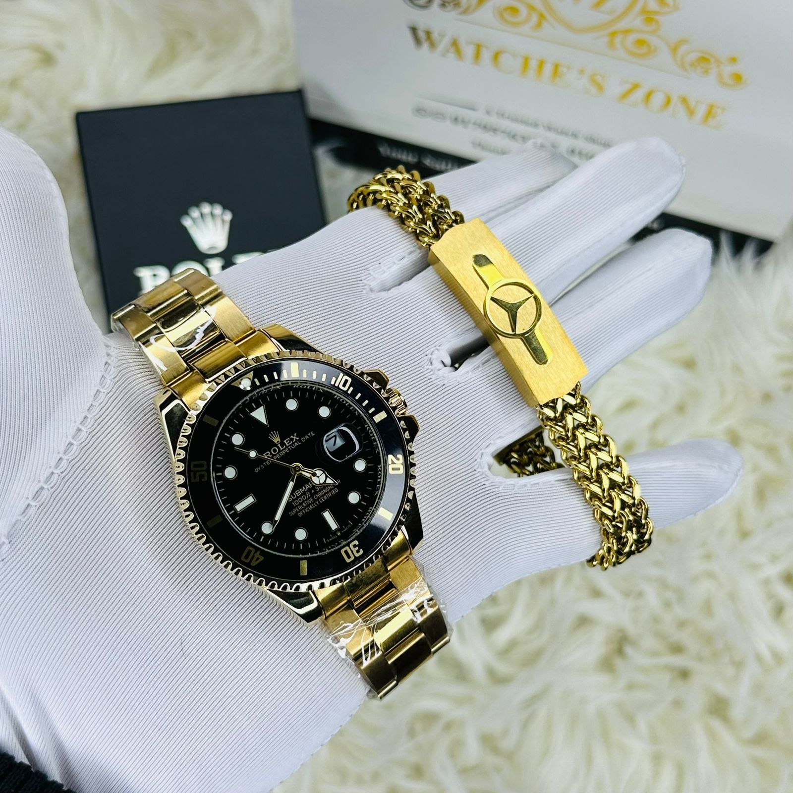 Premiume Quality Sub Full Golden Watches